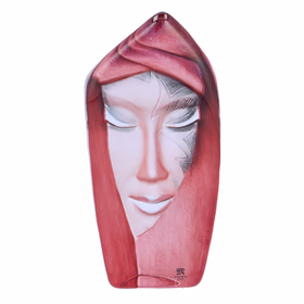 Mats Jonasson Batzeba Red Sculpture