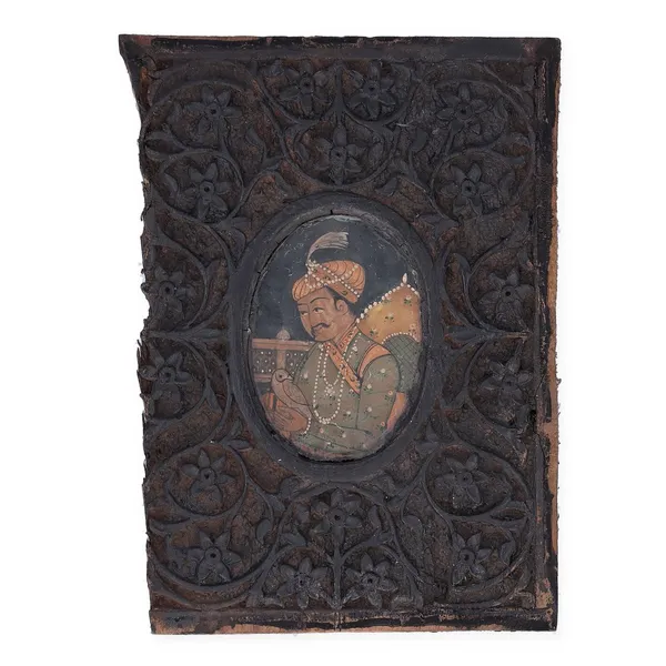 Rare Pair of 19th Century Indian School Portraits