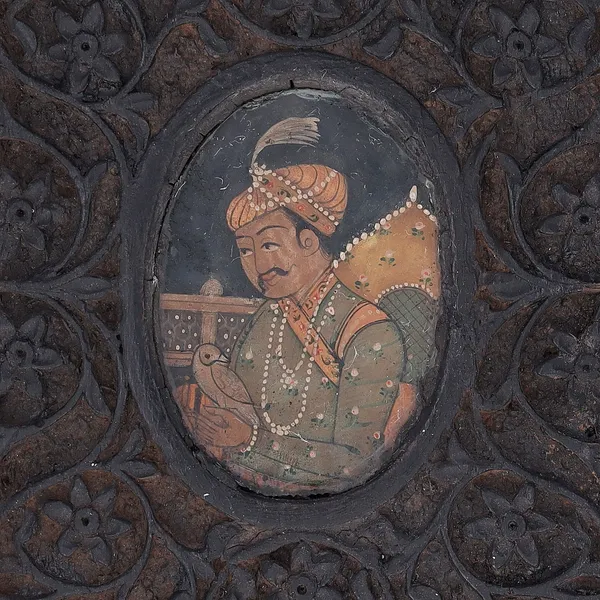 Rare Pair of 19th Century Indian School Portraits
