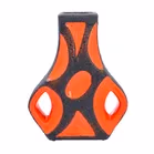 1970's Orange Roth Guitar Vase