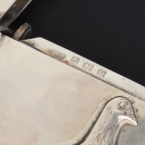 George V Silver Vesta Case