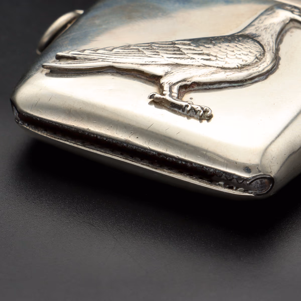 George V Silver Vesta Case
