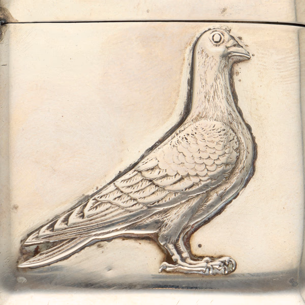 George V Silver Vesta Case