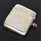 George V Silver Vesta Case