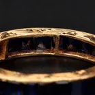 18ct Yellow Gold Sapphire Ring