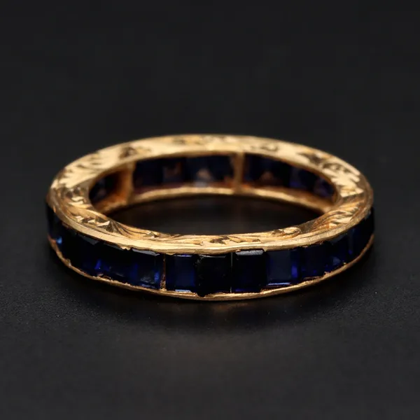 18ct Yellow Gold Sapphire Ring
