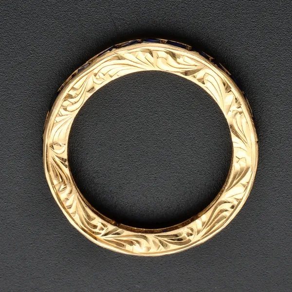 18ct Yellow Gold Sapphire Ring