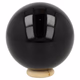 Zwarte obsidiaan bol 6cm - 360° presentation