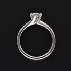Platinum Solitaire Diamond Ring