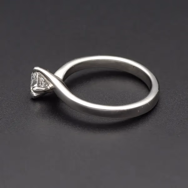 Platinum Solitaire Diamond Ring