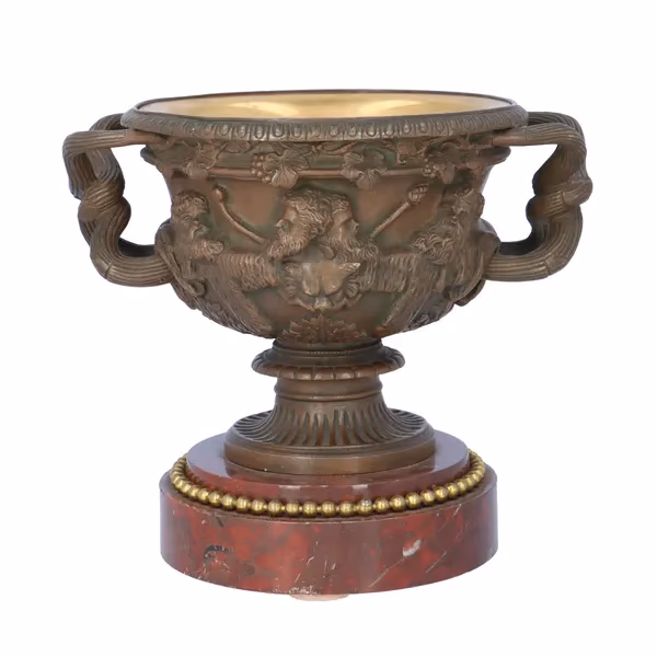 Bronze Marble Ormolu Vase