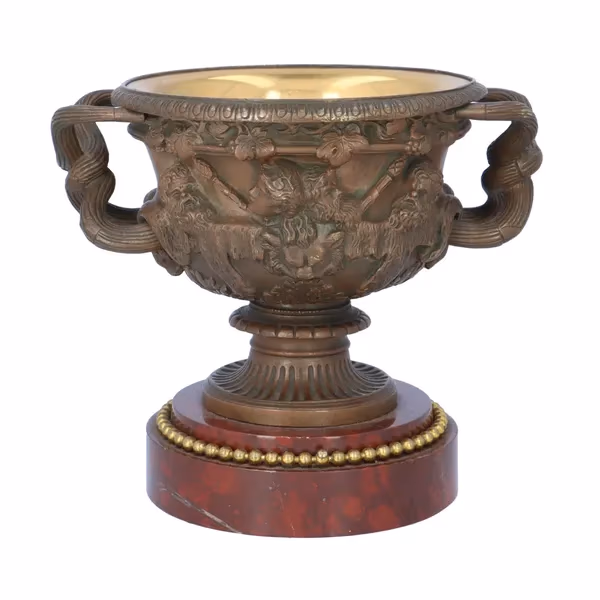 Bronze Marble Ormolu Vase