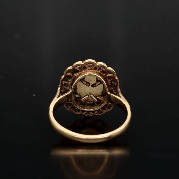Vintage 9ct Gold Opal Ring