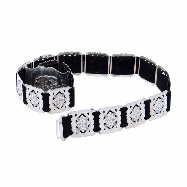Silver Nurses Belt
