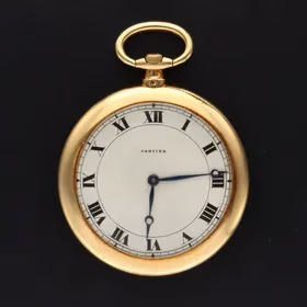 18ct Gold Cartier Pocket Watch