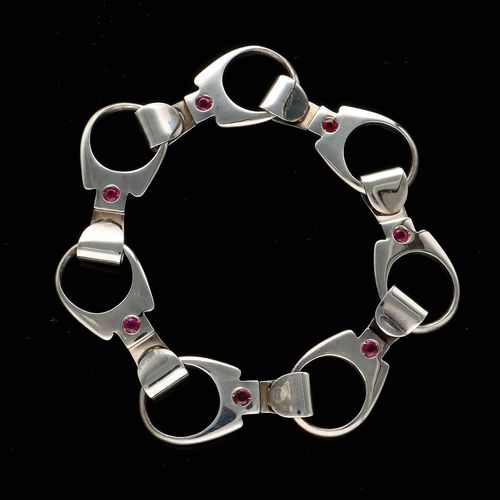 Silver Ring Pull Bracelet by Rebecca Joselyn image-3