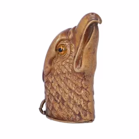 Brass Eagle Head Vesta Case
