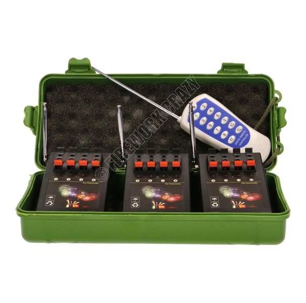 12 Channel Wireless Remote by Firework Crazy ( inc P&P )