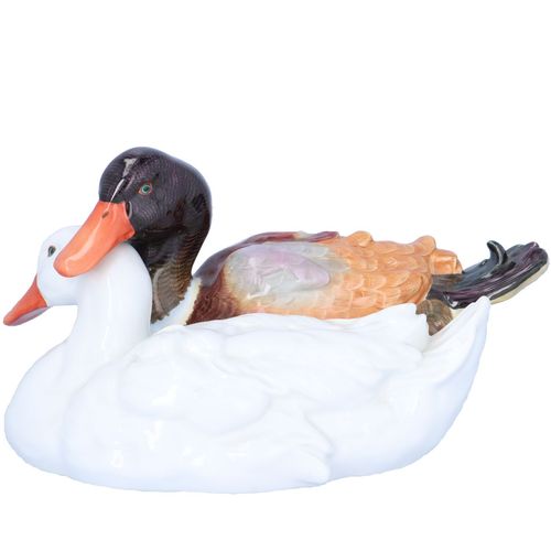 Hungarian Herend Porcelain Duck Group image-6
