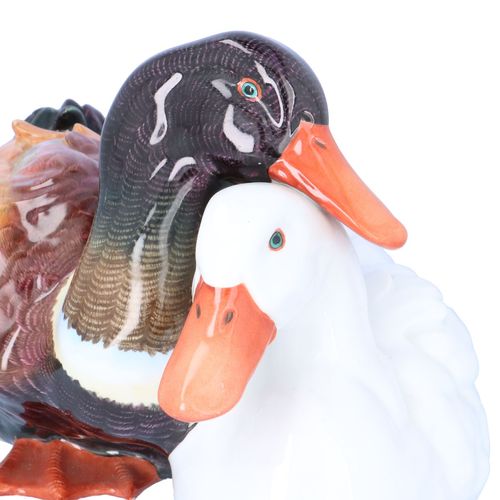 Hungarian Herend Porcelain Duck Group image-4