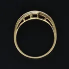 14ct Gold Ruby Diamond Ring