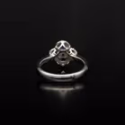 18ct Gold Diamond and Sapphire Ring