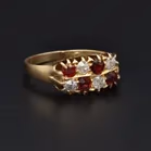 Edwardian Ruby & Diamond Ring