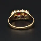 Edwardian Ruby & Diamond Ring