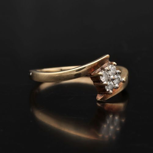 Gold Diamond Ring. Birmingham 2006 image-1