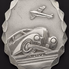 Georg Jensen Double Sided St Christopher Pendant