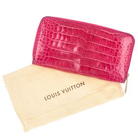 Vintage Louis Vuitton Crocodile Zippy Wallet