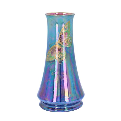 Art Deco Shelley ‘Rich Butterly’ Lustre Ware Vase image-1