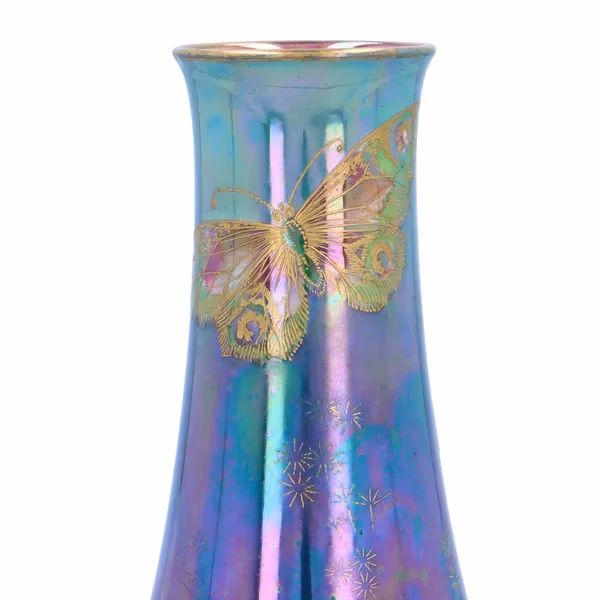 Art Deco Shelley ‘Rich Butterly’ Lustre Ware Vase