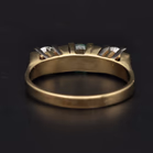 14ct Gold Emerald and Diamond Ring