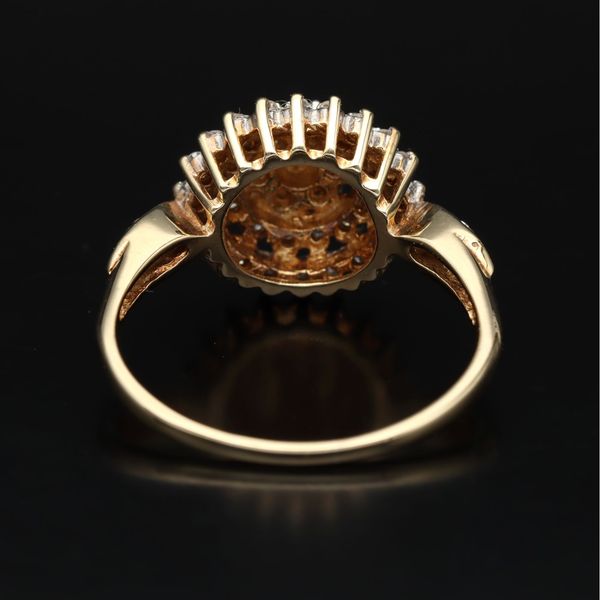9ct Gold Diamond Cluster Ring