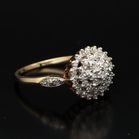 9ct Gold Diamond Cluster Ring