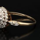 9ct Gold Diamond Cluster Ring