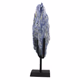 Blauwe kyaniet op standaard nr3 - 360° presentation