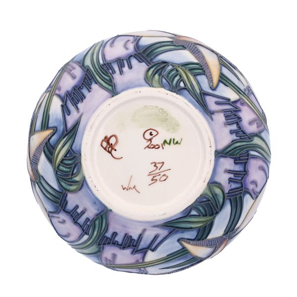 Moorcroft Wild Blewit Limited Edition Small Vase