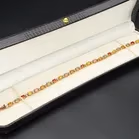 9ct Yellow Gold Multi Coloured Stones Bracelet
