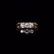 360° view of The Vintage Brilliant Cut Diamond Trio Classic Ring