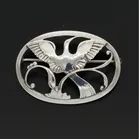 Deco Style Silver Brooch by Arno Malinowski
