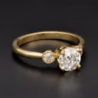 Antique Old Cut Diamond Engagement Ring