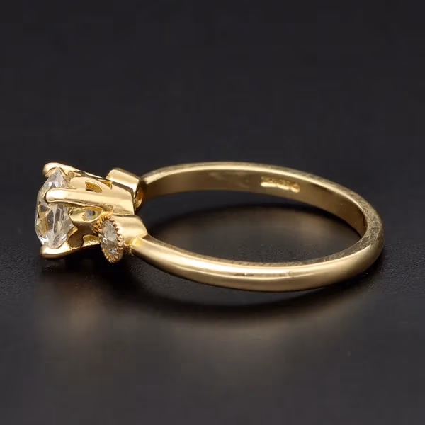 Antique Old Cut Diamond Engagement Ring