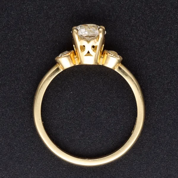 Antique Old Cut Diamond Engagement Ring