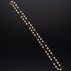 18ct Gold Ruby and Pearl Necklace