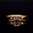 360° view of The Antique Georgian 1750 Crystal Skull Mourning Ring