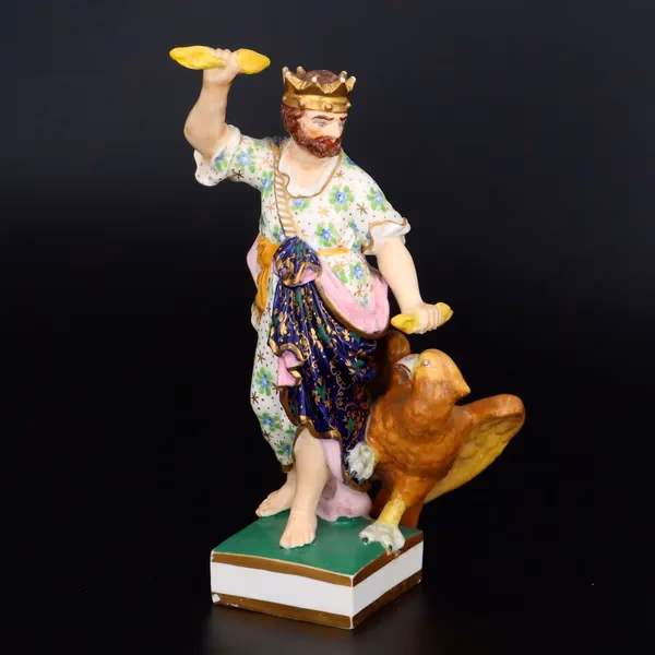 Pair of Bloor Derby Figures of Juno and Jupiter