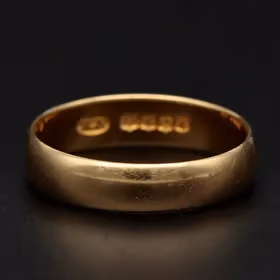 Vintage 18ct Yellow Gold Ring