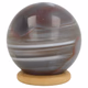 Botswana agaat bol 46mm - 360° presentation
